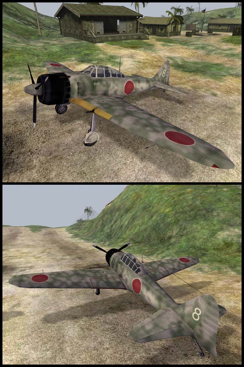 A6M Zero Flecktarn