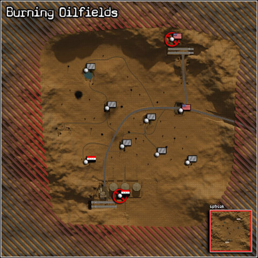 Burning Oilfields