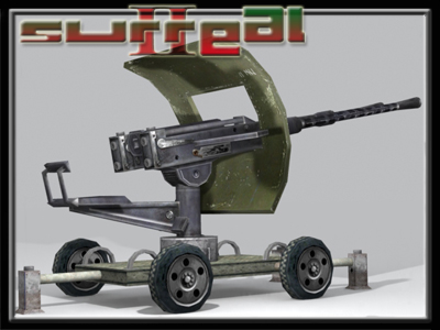 Defense Gun der Rebellen