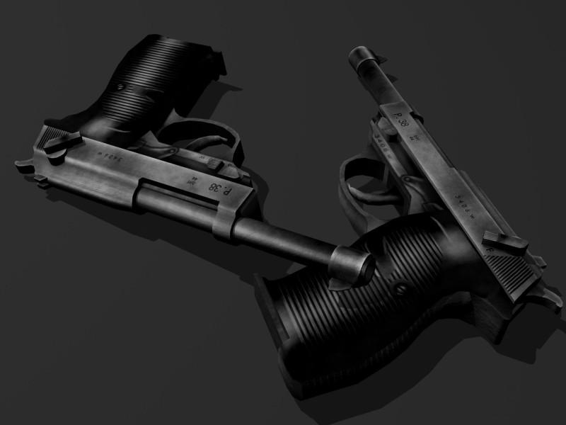 Walther P38 (Render)