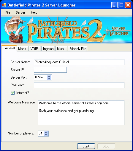Pirates Server Launcher