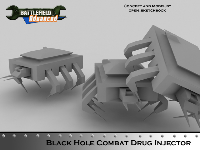 Black Hole Combat Drug Injector