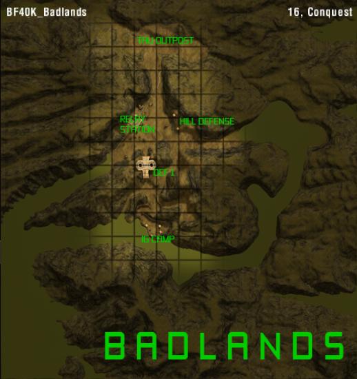 Badlands Minimap