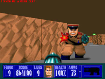 1992: Wolfenstein 3D (Bild: Telepolis)