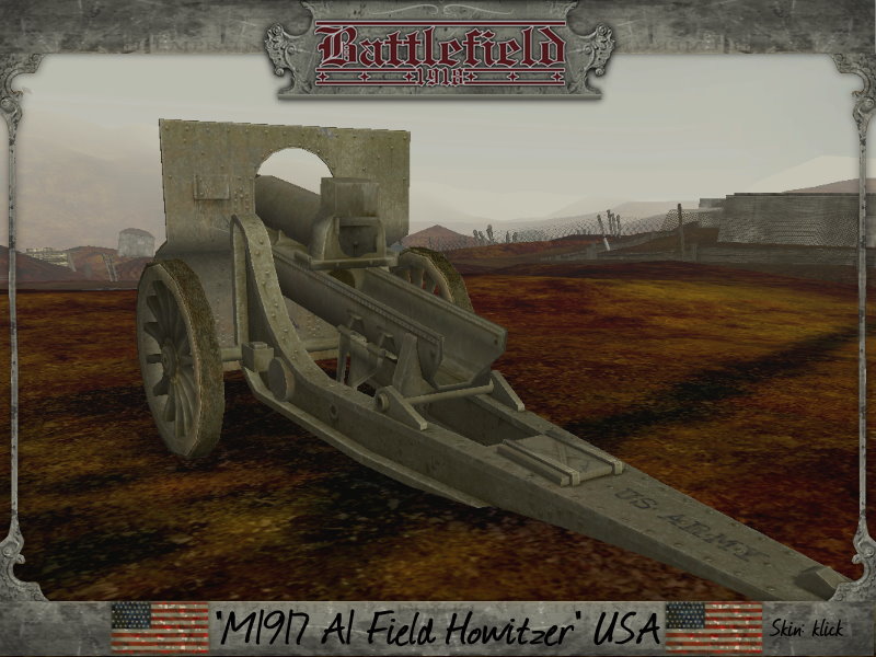 M 1917 A1 Field Howitzer 