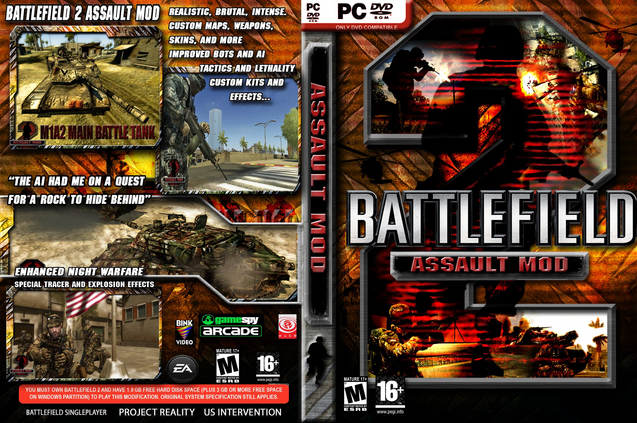 BF2 Assault DVD Cover