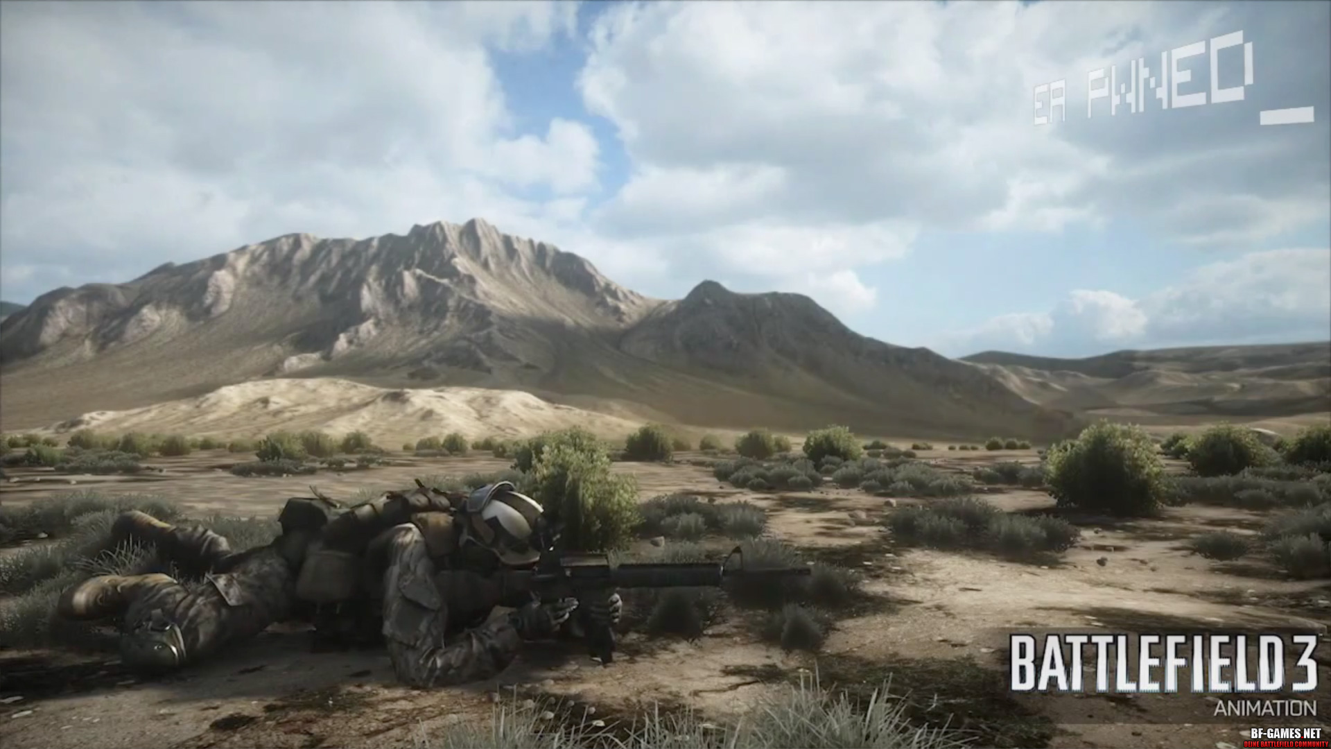 Battlefield 3 Animation