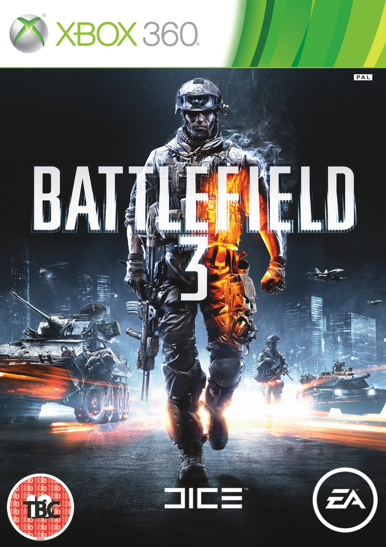 Battlefield 3 Packshot Xbox 360