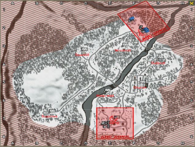 Minimap Battle of the Bulge