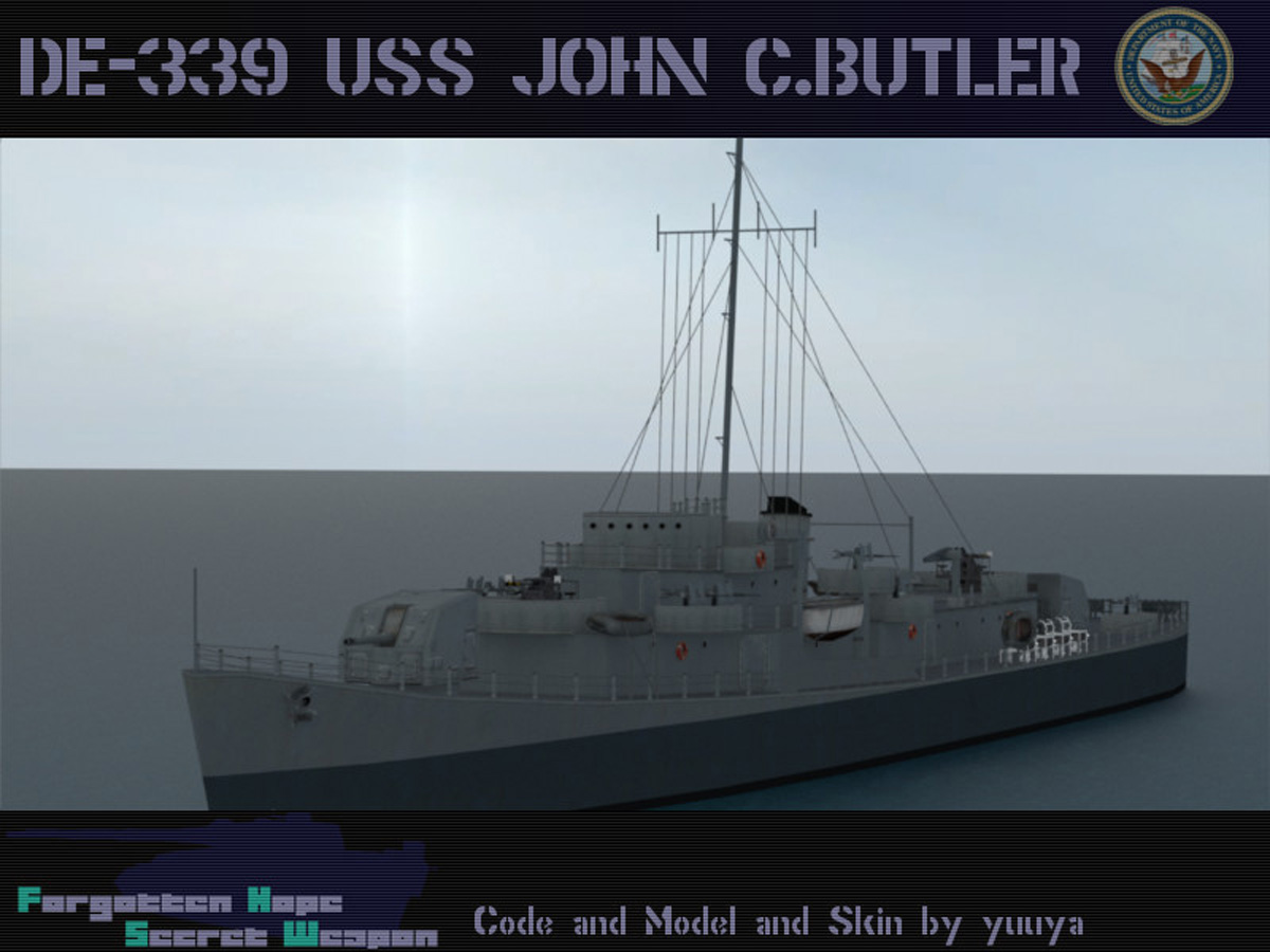 DE-339 USS John C. Butler