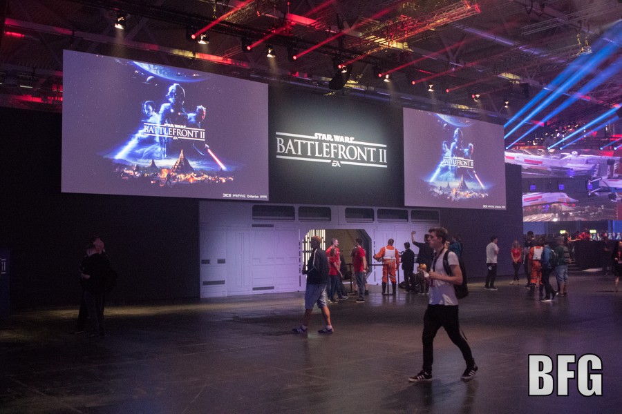 Battlefront II in der Entertainment Area